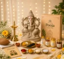 12 Inch Ganesh Idol with Pooja Kit, ganesh pooja kit