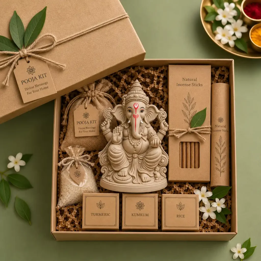 Ganesh Pooja kit Hyderabad, 21 types of Patris