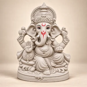 11 Inch Eco-Friendly Ganesh Idol