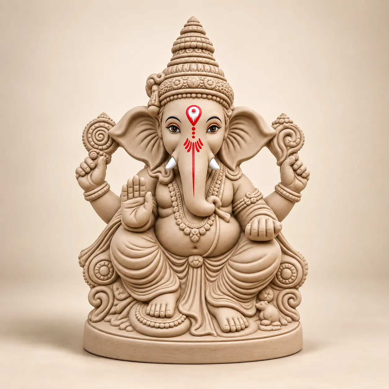 12 inch Ganesh idol Vinayaka Arts Hyderabad